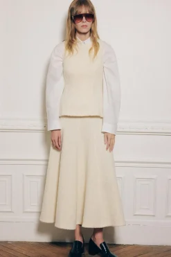 Online CAMISA CROP POPELÍN ZW COLLECTION Mujer Camisas / Blusas