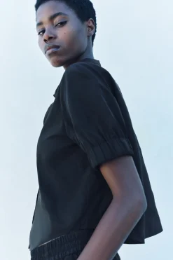 Outlet CAMISA CROP ZW COLLECTION Mujer Camisas / Blusas