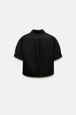 Outlet CAMISA CROP ZW COLLECTION Mujer Camisas / Blusas