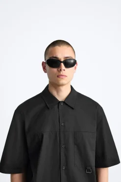 Discount CAMISA CROPPED FIT Hombre Camisas|Sobrecamisas