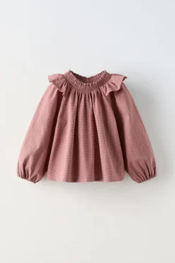 Niños ZARA 1½ - 6 Años·Camisas<CAMISA CUADRITOS VICHY