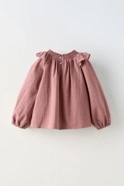 Niños ZARA 1½ - 6 Años·Camisas<CAMISA CUADRITOS VICHY
