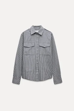 Online CAMISA CUADRO VICHY ZW COLLECTION Mujer Camisas / Blusas