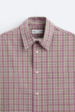 Fashion CAMISA CUADROS Hombre Camisas