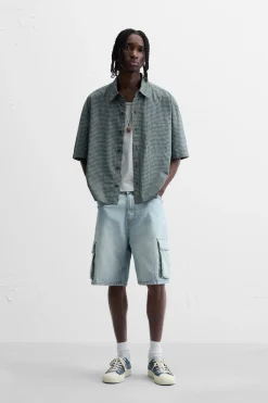 Fashion CAMISA CUADROS Hombre Camisas