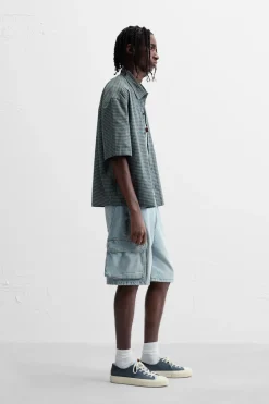 Fashion CAMISA CUADROS Hombre Camisas