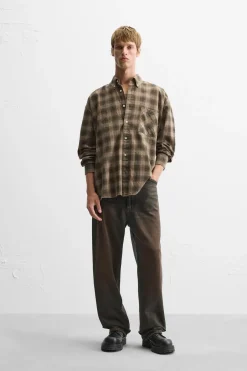 Online CAMISA CUADROS Hombre Camisas