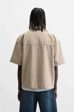 New CAMISA CUADROS Hombre Camisas