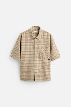 New CAMISA CUADROS Hombre Camisas