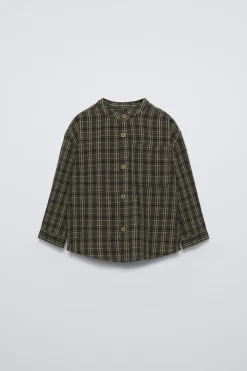 Niños ZARA 1½ - 6 Años·Camisas / Sobrecamisas<CAMISA CUADROS