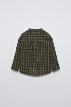 Niños ZARA 1½ - 6 Años·Camisas / Sobrecamisas<CAMISA CUADROS