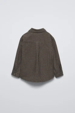 Niños ZARA 1½ - 6 Años·Camisas / Sobrecamisas|1½ - 6 Años·Total Look<CAMISA CUADROS