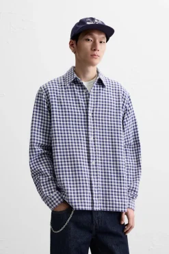 Sale CAMISA CUADROS Hombre Camisas