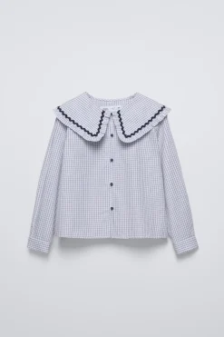 Niños ZARA 6 - 14 Años·Blusas / Camisas<CAMISA CUADROS