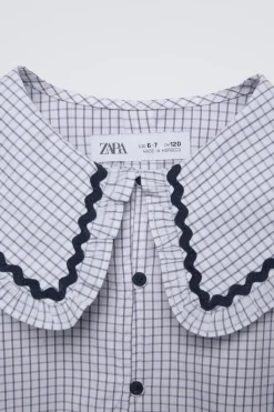 Niños ZARA 6 - 14 Años·Blusas / Camisas<CAMISA CUADROS