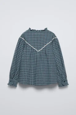 Niños ZARA 6 - 14 Años·Blusas / Camisas<CAMISA CUADROS