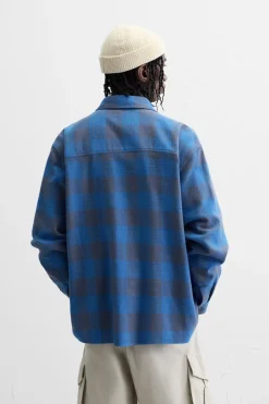 Sale CAMISA CUADROS BOLSILLO Hombre Camisas