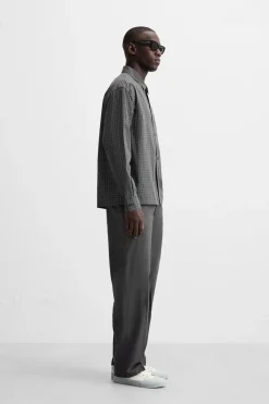 Outlet CAMISA CUADROS BOLSILLO Hombre Camisas