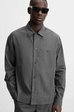 Outlet CAMISA CUADROS BOLSILLO Hombre Camisas