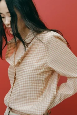 Outlet CAMISA CUADROS BOLSILLO ZW COLLECTION Mujer Camisas / Blusas