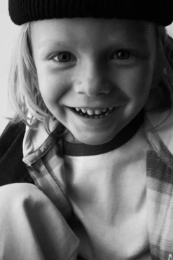 Niños ZARA 1½ - 6 Años·Camisas / Sobrecamisas<CAMISA CUADROS CAPUCHA