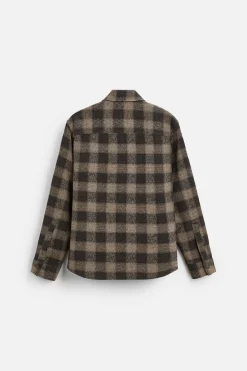 Best CAMISA CUADROS ESTRUCTURA Hombre Camisas|Sobrecamisas