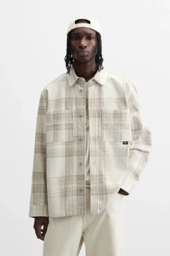 Fashion CAMISA CUADROS FRANELA Hombre Camisas