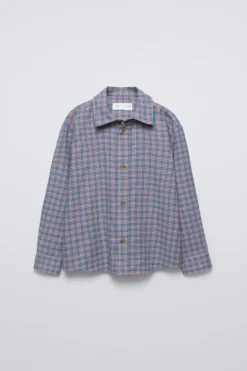 Niños ZARA 6 - 14 Años·Camisas / Sobrecamisas<CAMISA CUADROS FRANELA