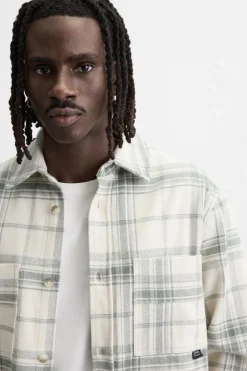 Clearance CAMISA CUADROS FRANELA Hombre Camisas