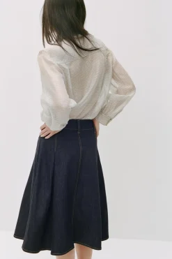 Discount CAMISA CUADROS LAZO ZW COLLECTION Mujer Camisas / Blusas