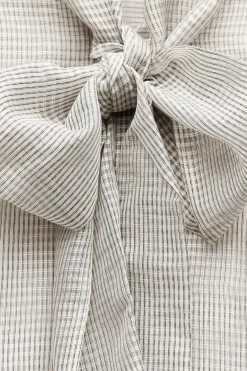 Discount CAMISA CUADROS LAZO ZW COLLECTION Mujer Camisas / Blusas