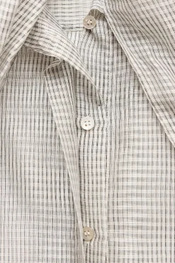 Discount CAMISA CUADROS LAZO ZW COLLECTION Mujer Camisas / Blusas