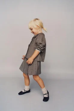 Niños ZARA 1½ - 6 Años·Camisas|1½ - 6 Años·Total Look<CAMISA CUADROS LAZOS