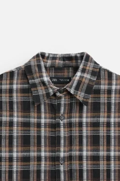 Online CAMISA CUADROS RELAXED FIT Hombre Camisas
