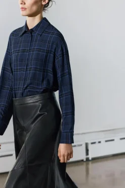 New CAMISA CUADROS ZW COLLECTION Mujer Camisas / Blusas