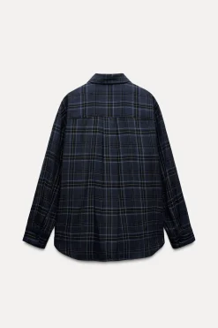 New CAMISA CUADROS ZW COLLECTION Mujer Camisas / Blusas