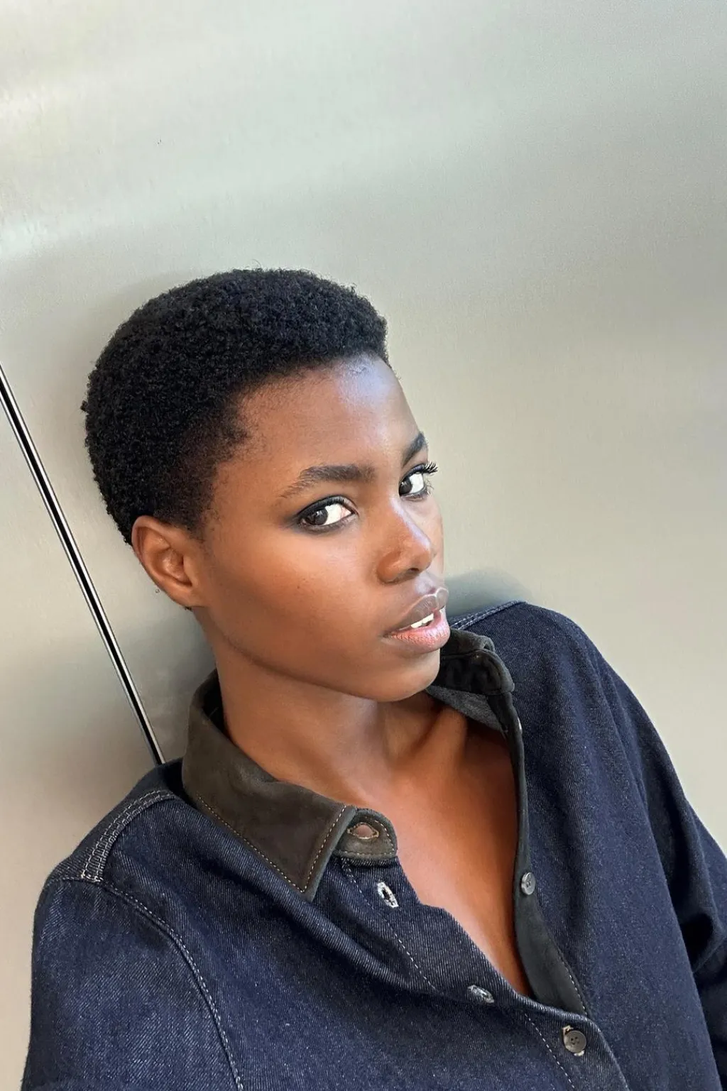 Sale CAMISA DENIM COMBINADA ZW COLLECTION Mujer Camisas / Blusas