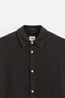 Clearance CAMISA DENIM LAVADA Hombre Camisas