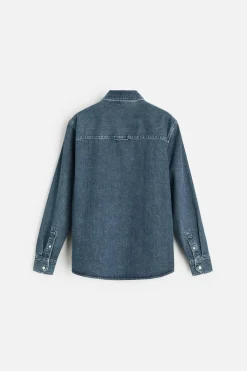 Online CAMISA DENIM LAVADA Hombre Camisas