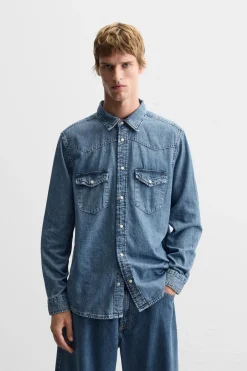 Best CAMISA DENIM LIGERO Hombre Camisas