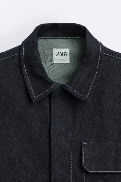 Online CAMISA DENIM OVERSIZE BOLSILLOS Hombre Camisas