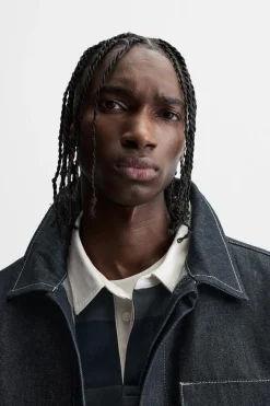 Hot CAMISA DENIM OVERSIZE BOLSILLOS Hombre Camisas|Sobrecamisas