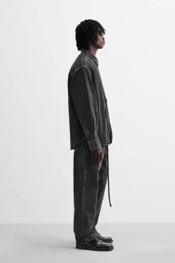 Hot CAMISA DENIM RELAXED FIT Hombre Camisas