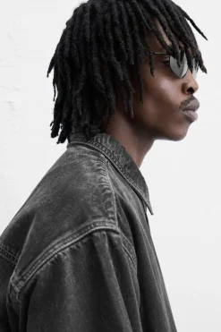 Hot CAMISA DENIM RELAXED FIT Hombre Camisas