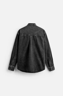 Hot CAMISA DENIM RELAXED FIT Hombre Camisas