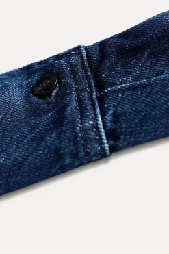 Hot CAMISA DENIM SLIM ZW COLLECTION Mujer Camisas / Blusas