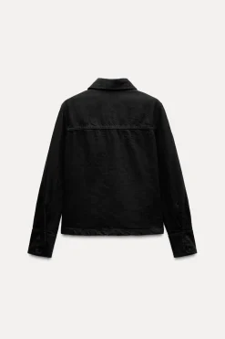 Discount CAMISA DENIM SLIM ZW COLLECTION Mujer Camisas / Blusas