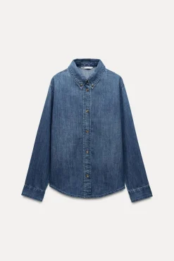 Discount CAMISA DENIM TRF Mujer Camisas / Blusas