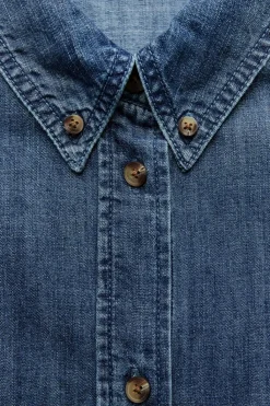 Discount CAMISA DENIM TRF Mujer Camisas / Blusas