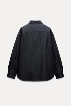 Online CAMISA DENIM ZW COLLECTION Mujer Camisas / Blusas